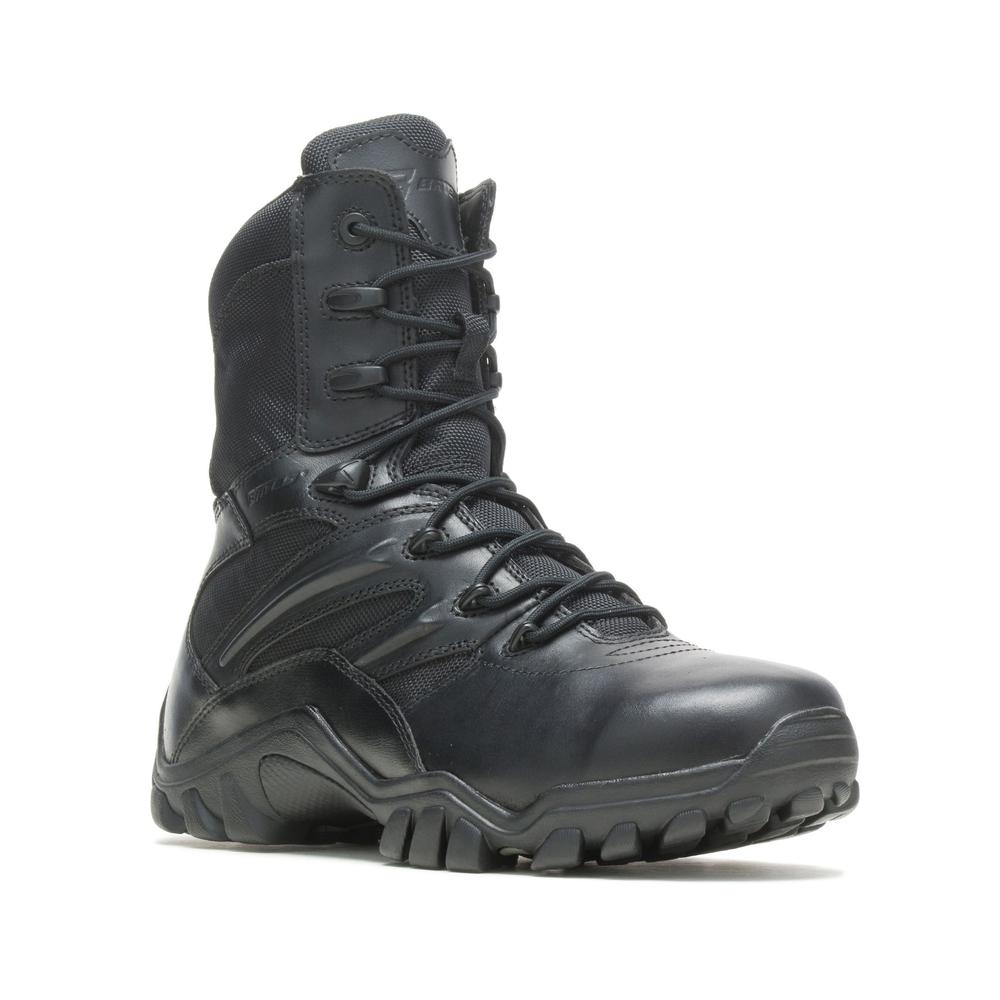 Topánky Bates 8 Delta Side Zip E02348 - čierna