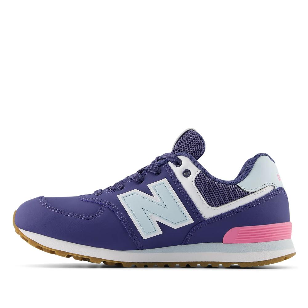 Detské topánky New Balance GC574NJ - tmavomodré