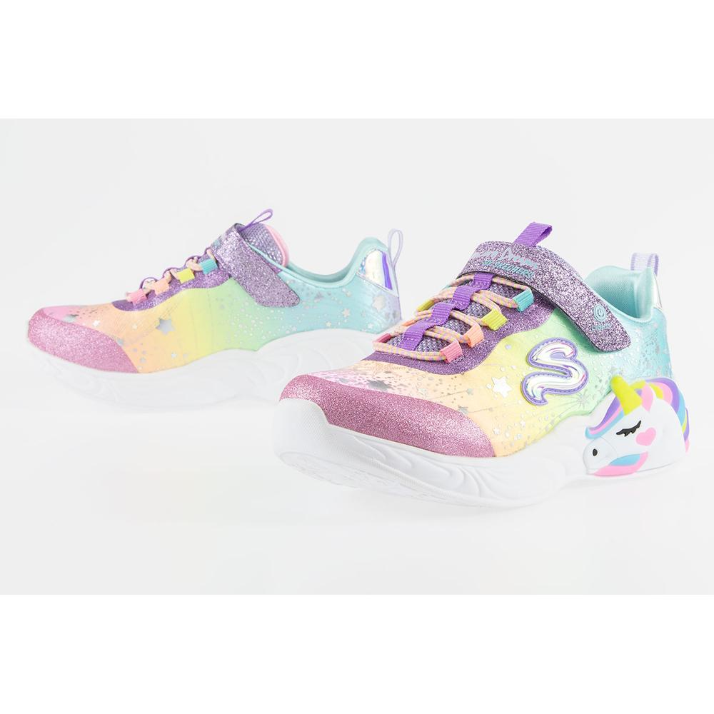 Topánky Skechers S Lights Unicorn Dreams 302311LPRMT - viacfarebné