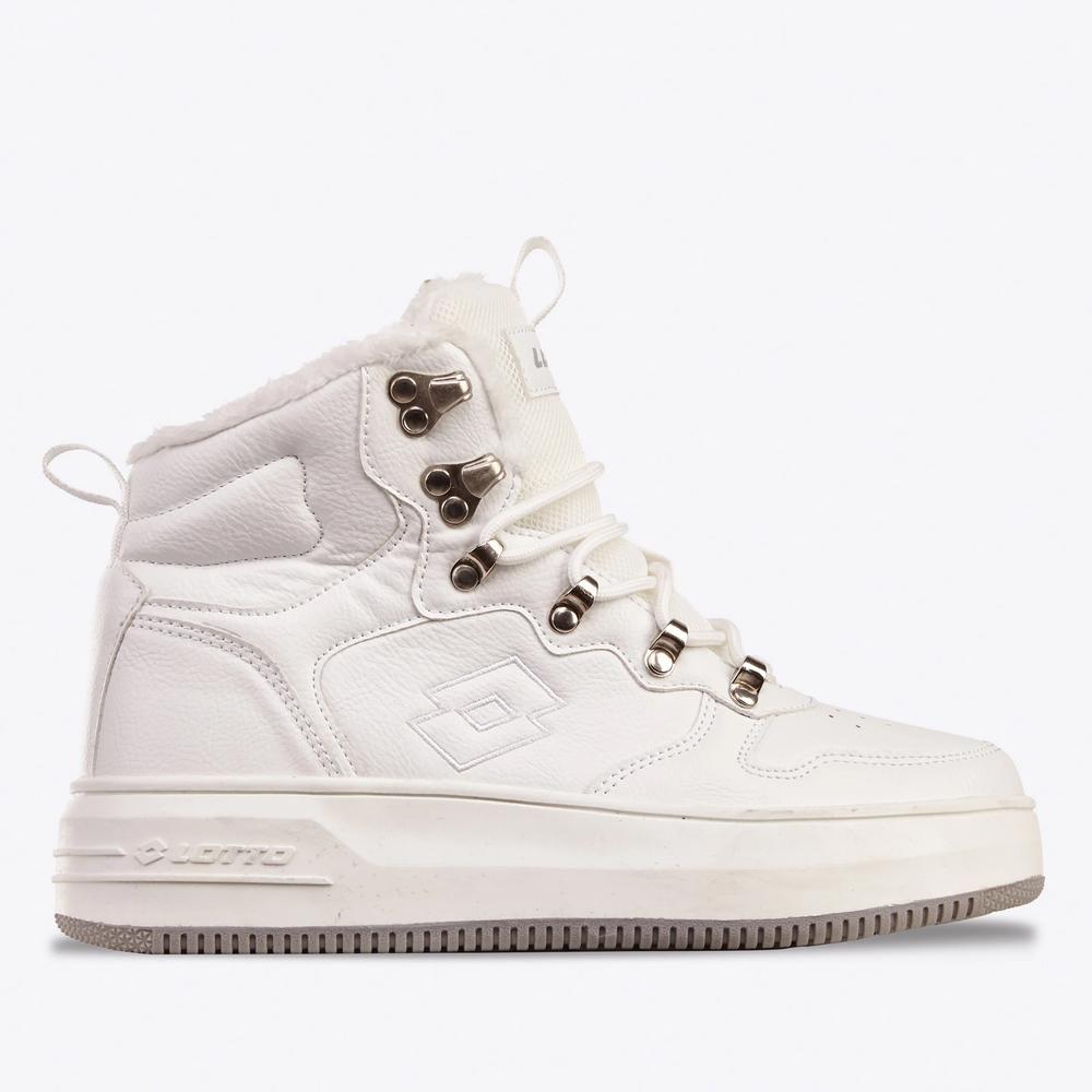 Dámske topánky Lotto Jalana PF Fur 2400390W-1014 - biele