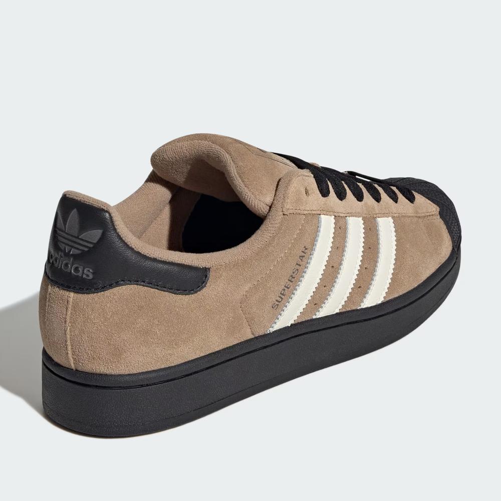 Unisex topánky adidas Originals Superstar II JQ3221 - hnedé