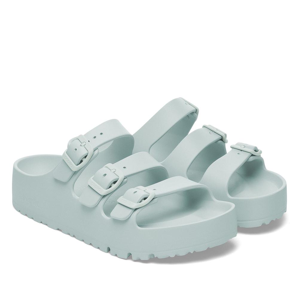 Klapky Birkenstock Florida Eva Flex Platform 1029736 - zelené