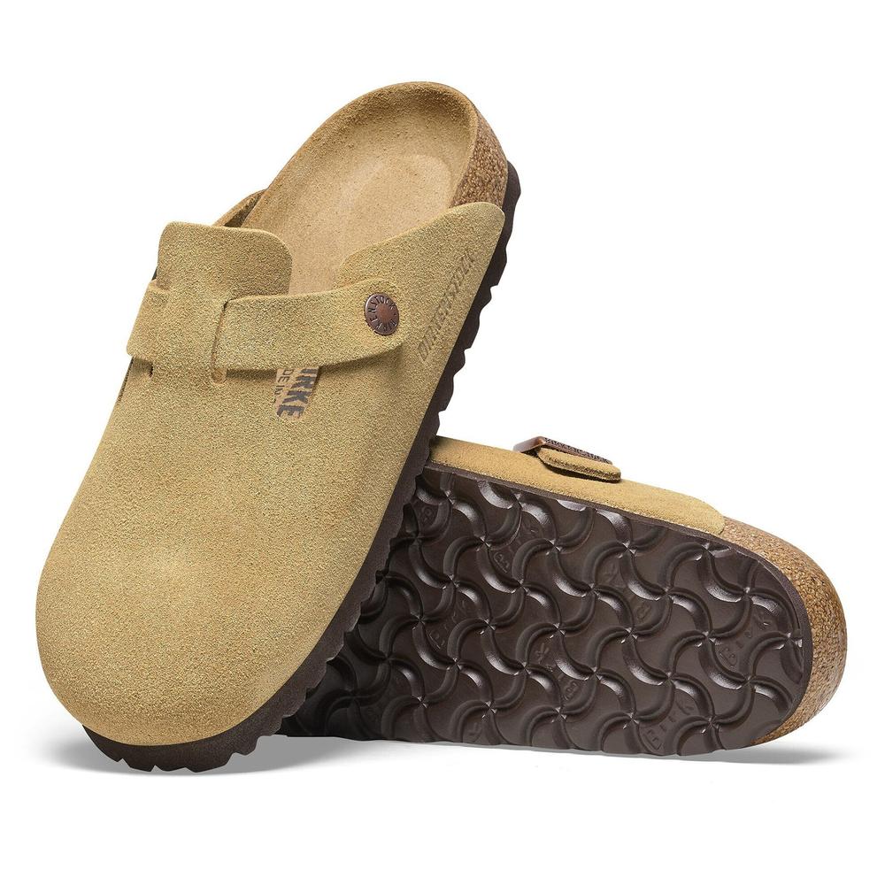 Klapky unisex Birkenstock Boston 1026181 - béžové