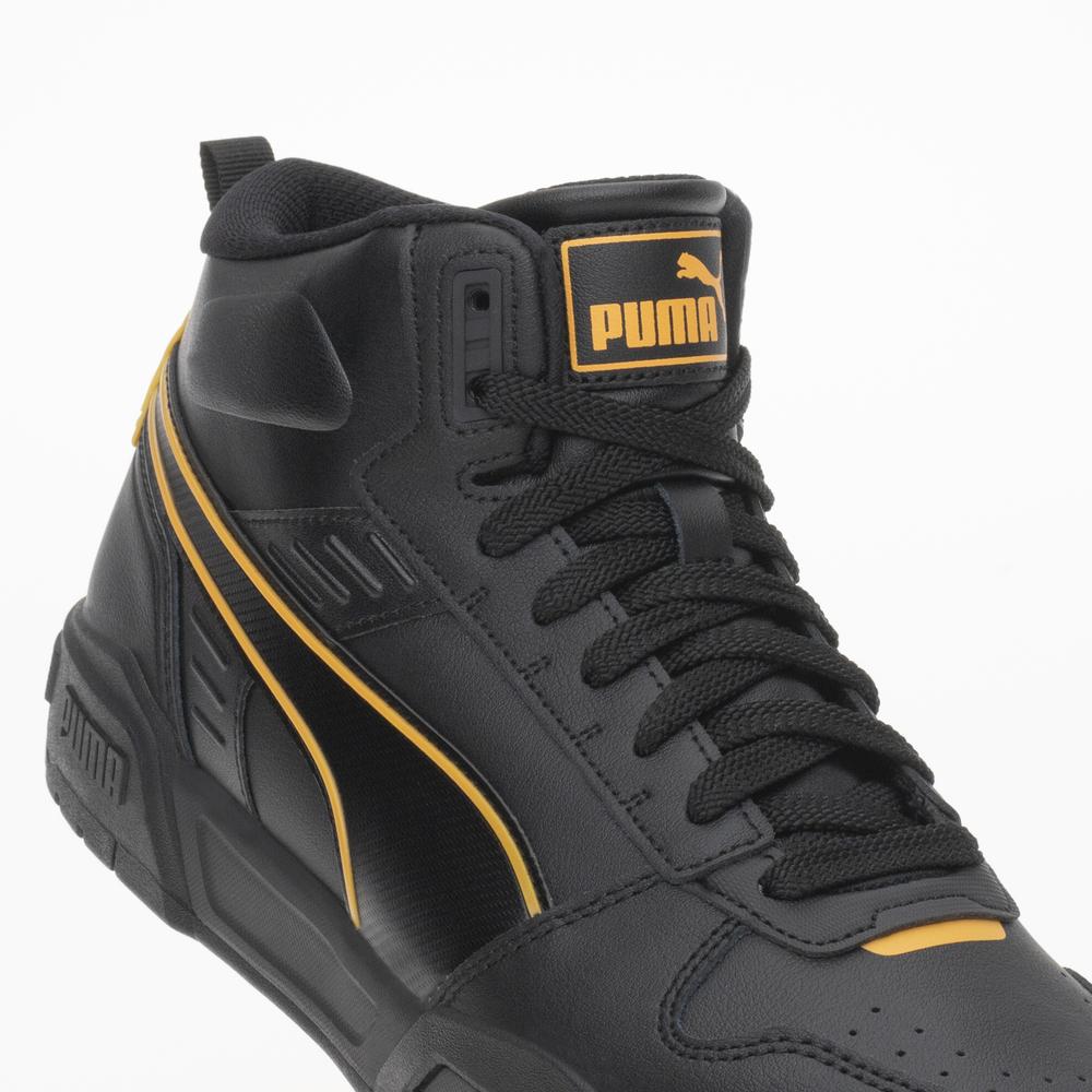 Topánky Puma RBD Tech Mid 39614801 - čierne