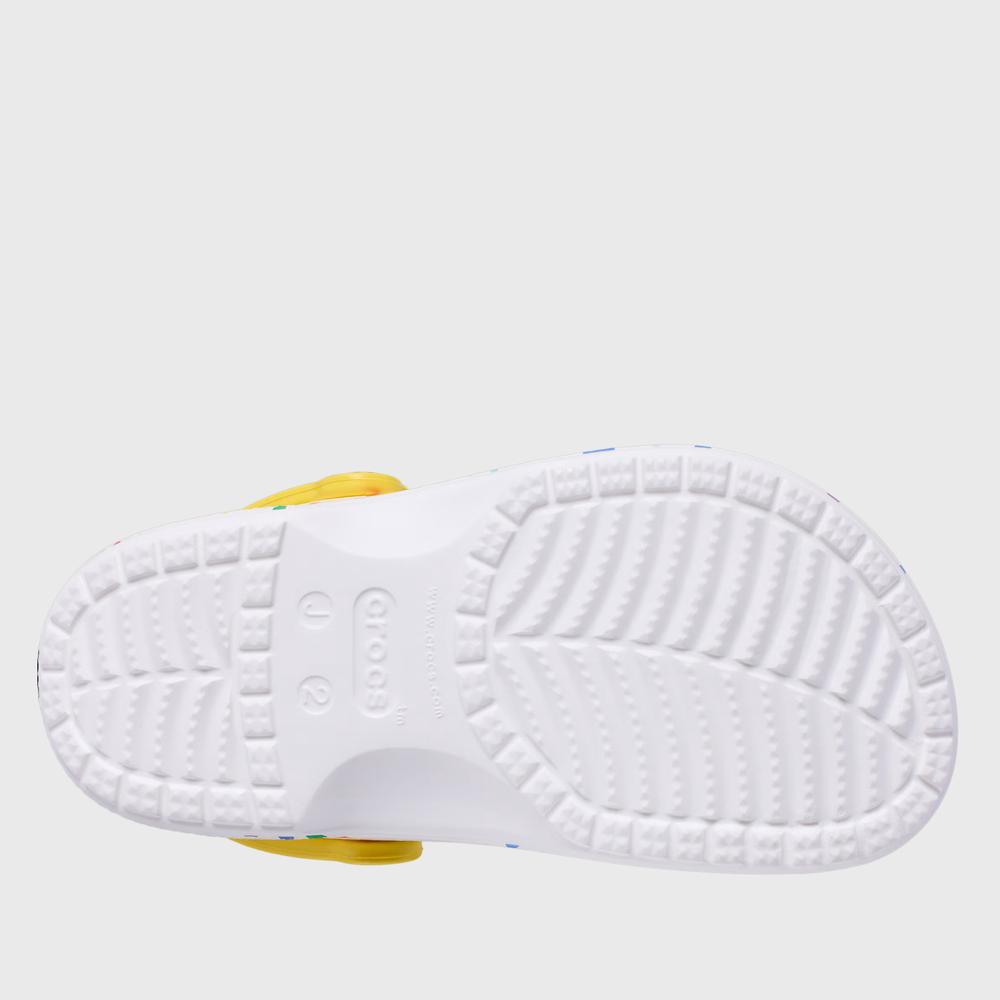 Klapky Crocs Baya Seasonal Printed 209728-94S - biele