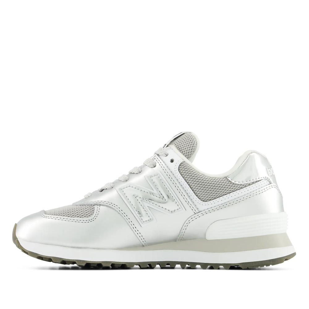 Dámske topánky New Balance W574428 - strieborné