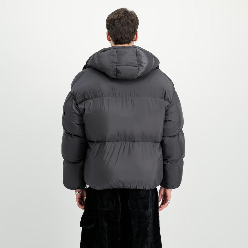 Bunda Alpha Industries Cloud Puffer Bomber 148130684 - šedý