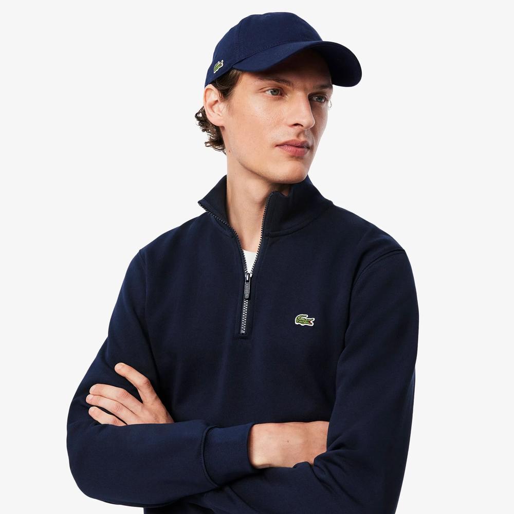 Blúza pánske Lacoste Interlock SH9774-166 - tmavomodré