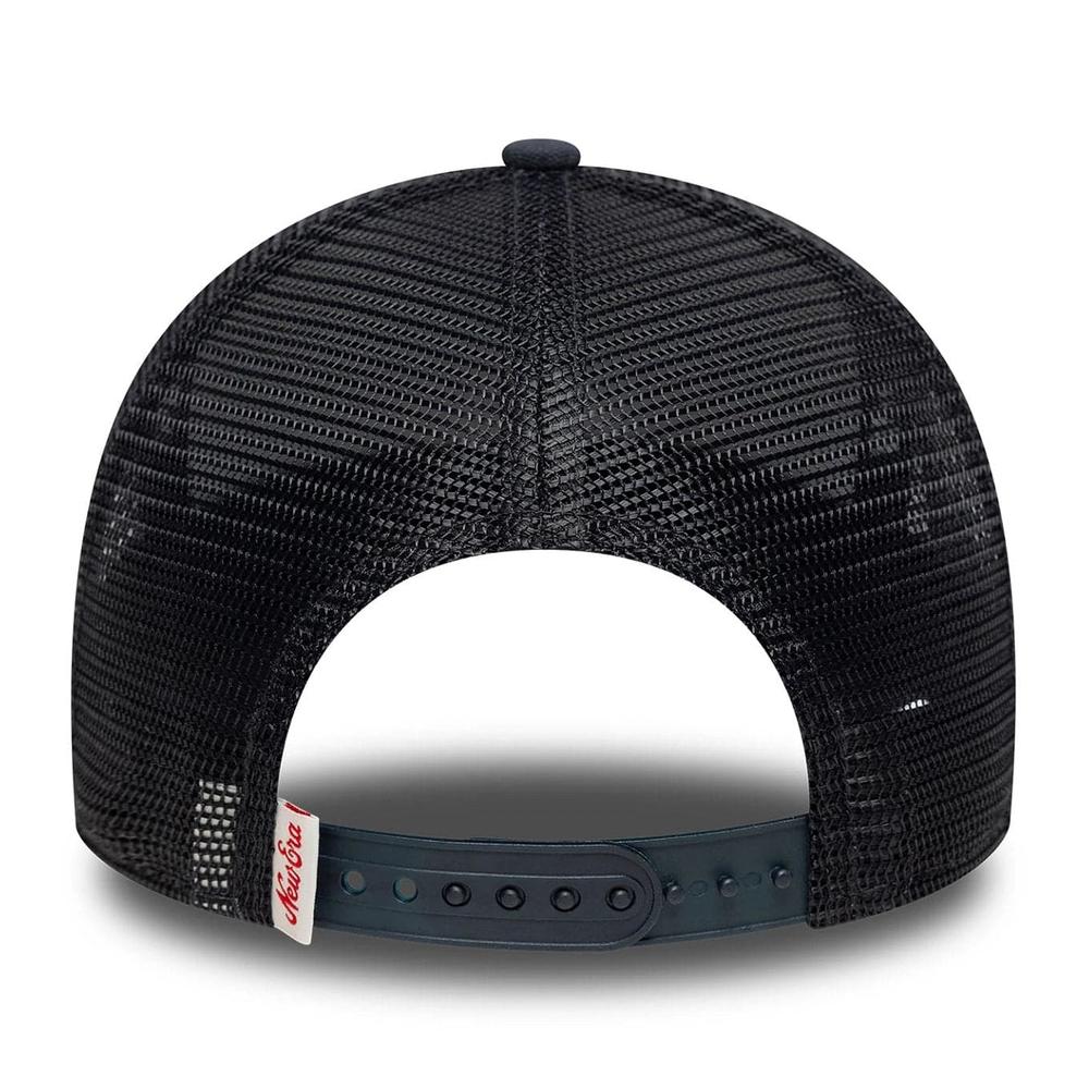 Čiapka pánske New Era Oval Canvas Distress Trucker 60771801 - tmavomodré