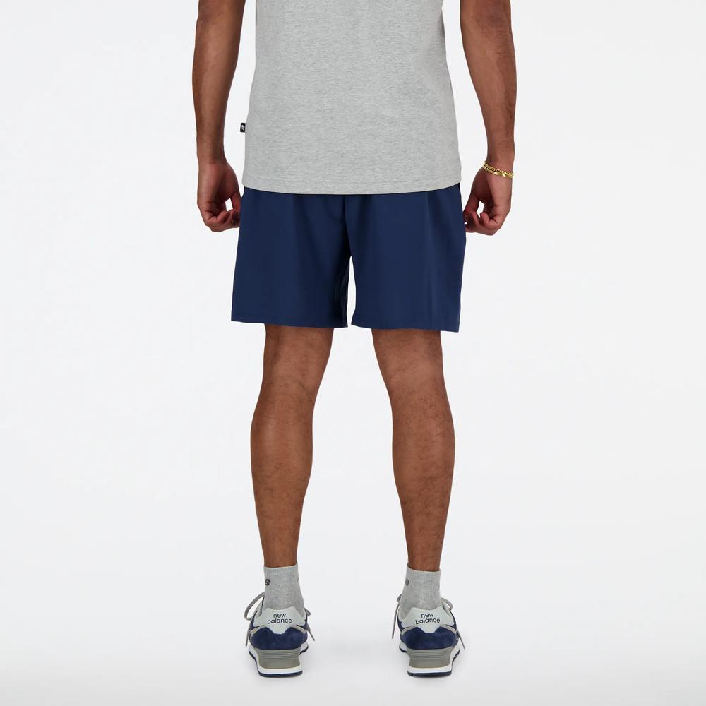 Pánske šortky New Balance MS41232NNY - tmavomodré