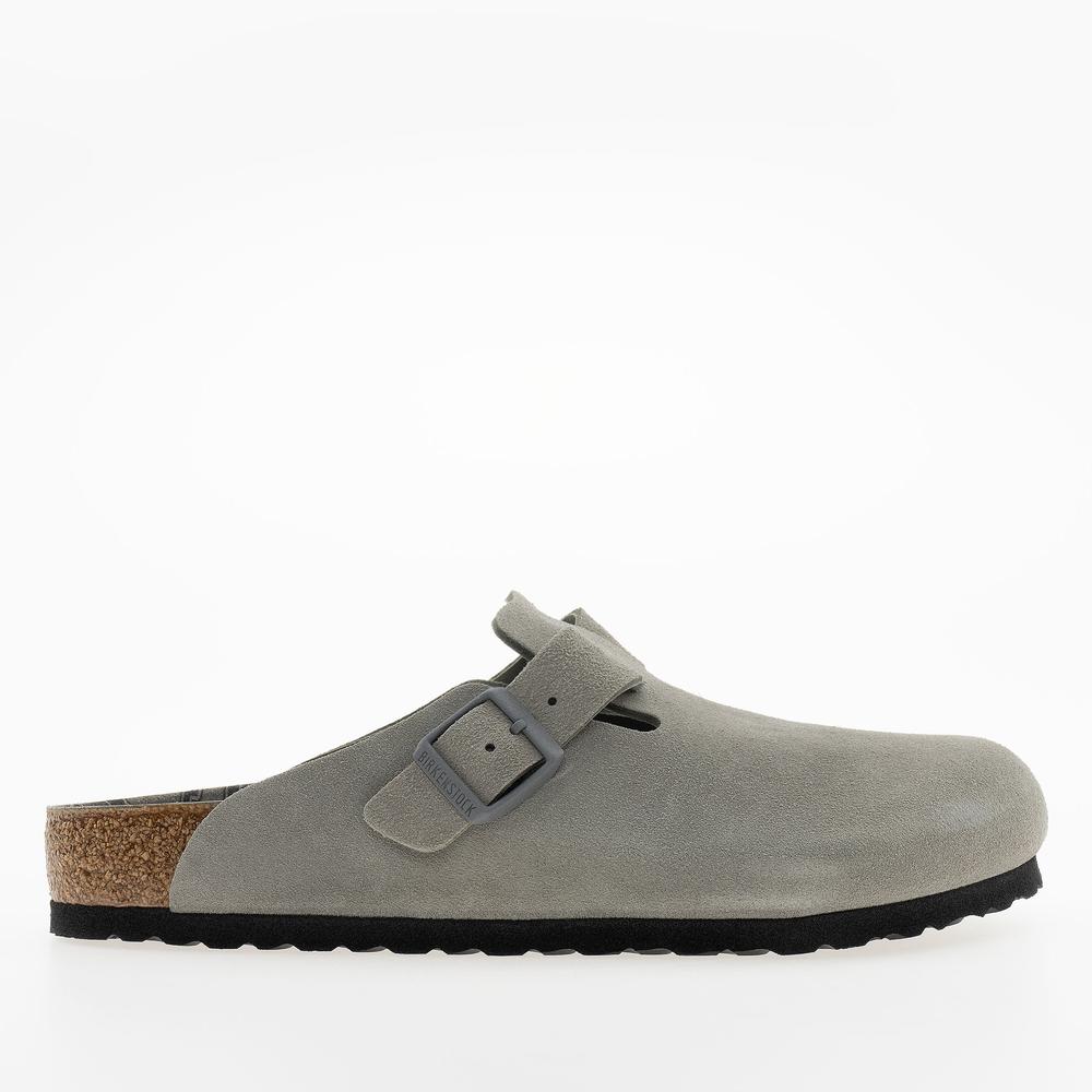 Klapky unisex Birkenstock Boston BS 1030622 - šedý