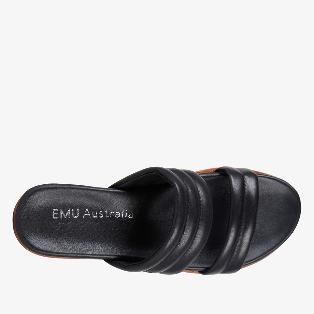 Klapky Emu Australia Bondi W13174BLAK - čierne