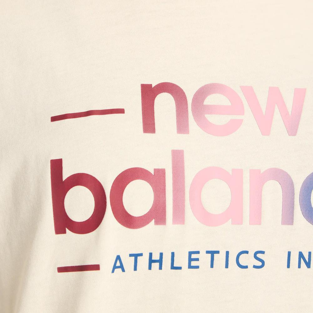Dámske tričko New Balance WT53916LIN - béžové