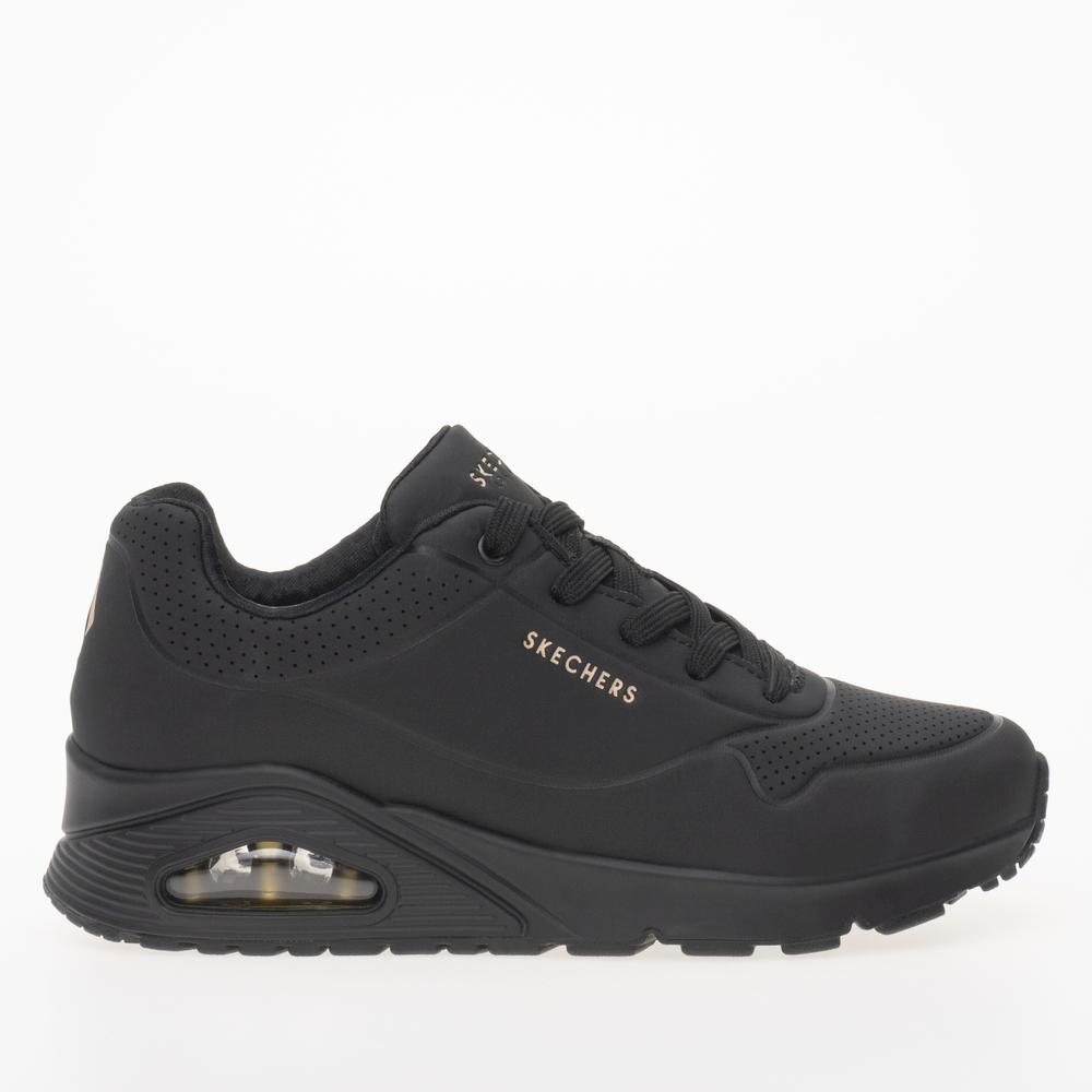Topánky dámske Skechers Uno Stand on Air 73690BBK - čierne