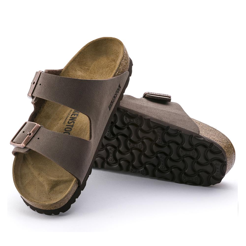 Klapky Birkenstock Arizona Birko-Flor 151183 - hnedé