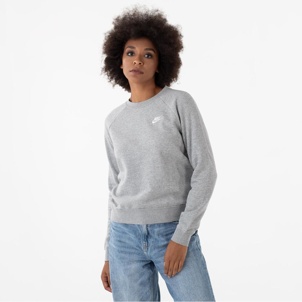 Blúza Nike Essentional Crew BV4110-063 - šedý
