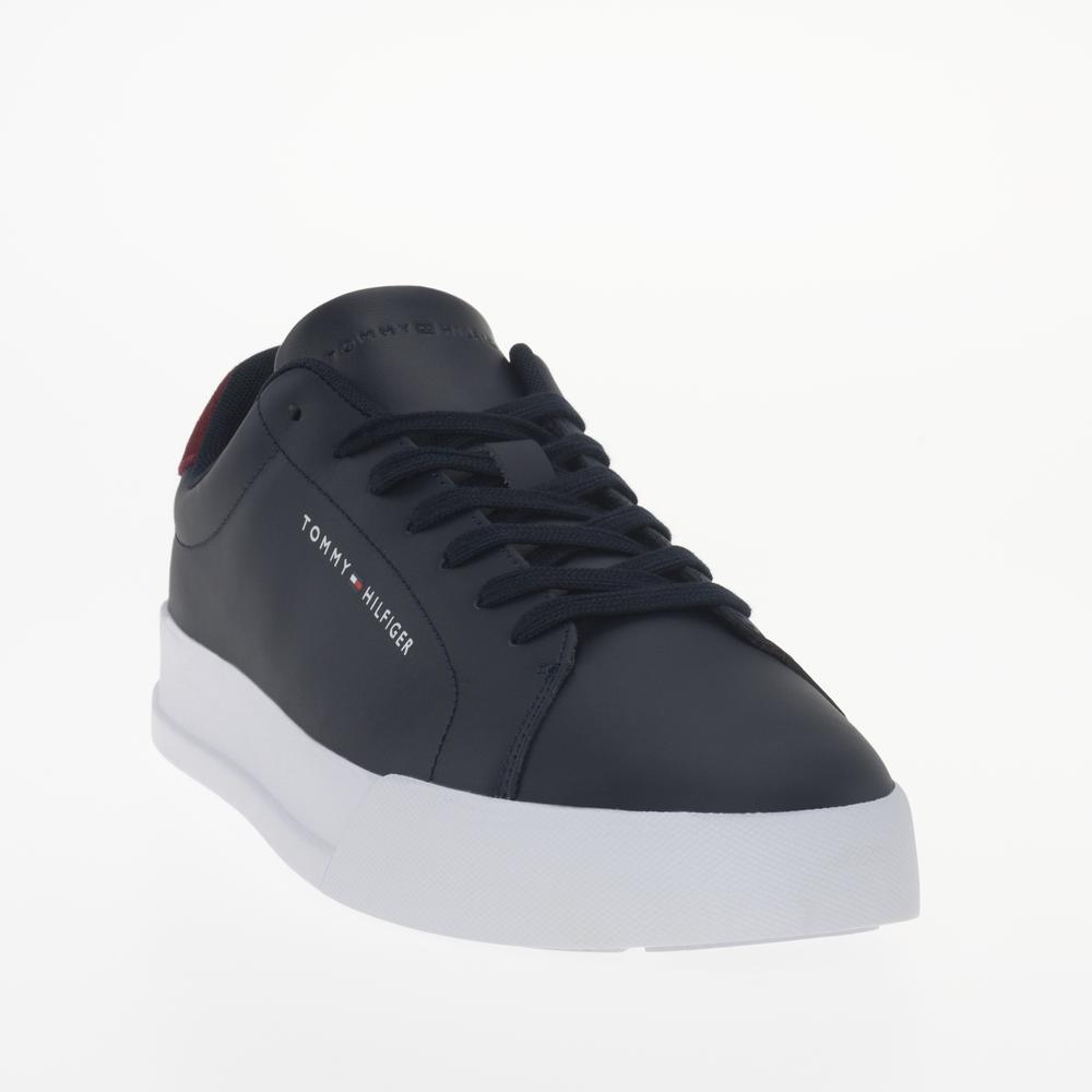 Topánky Tommy Hilfiger Court Leather FM0FM04971-DW5 - tmavomodré