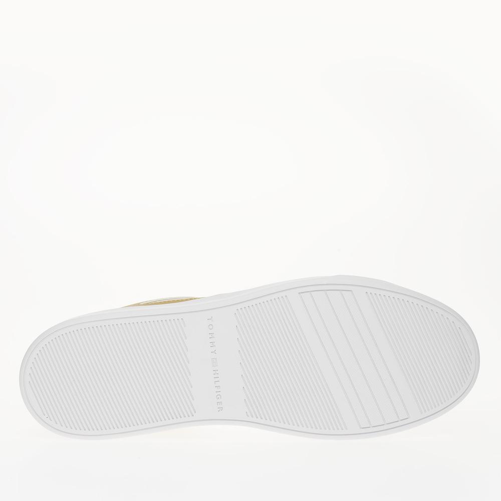 Topánky Tommy Hilfiger Platform Court FW0FW08073-0K6 - biele