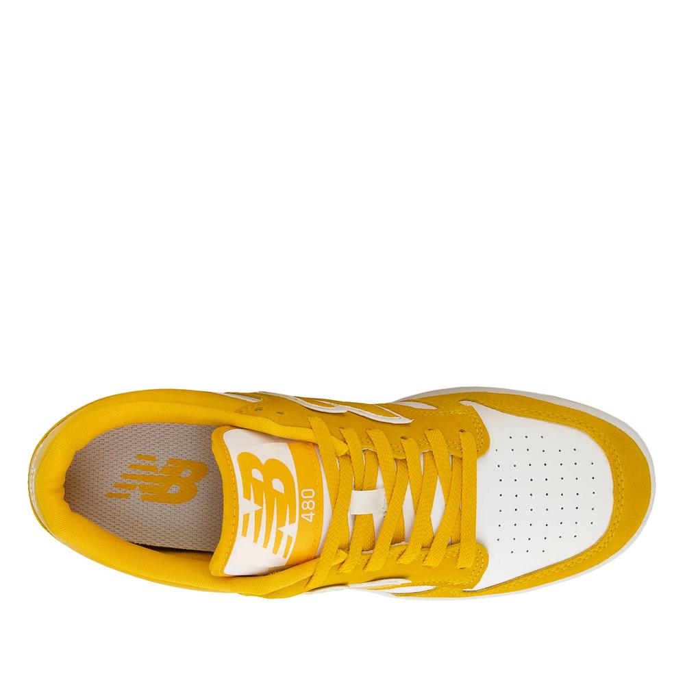 Topánky New Balance BB480LWA - žltá
