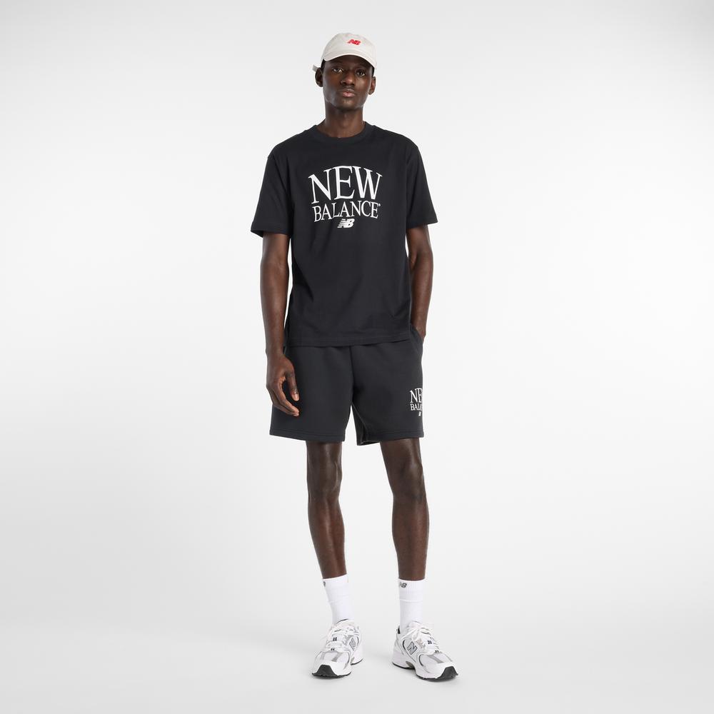 Pánske tričko New Balance MT61X6EQBK - čierne