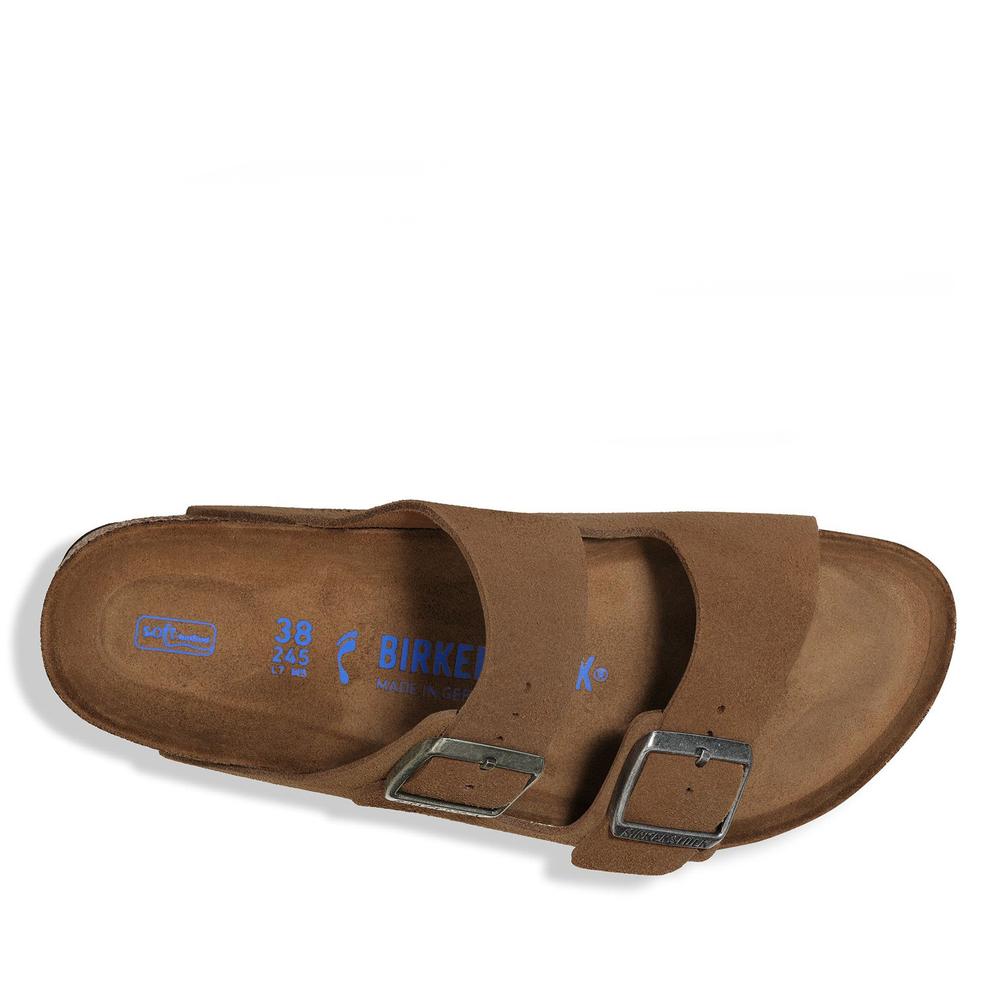 Klapky pánske Birkenstock Arizona 1030863 - hnedé