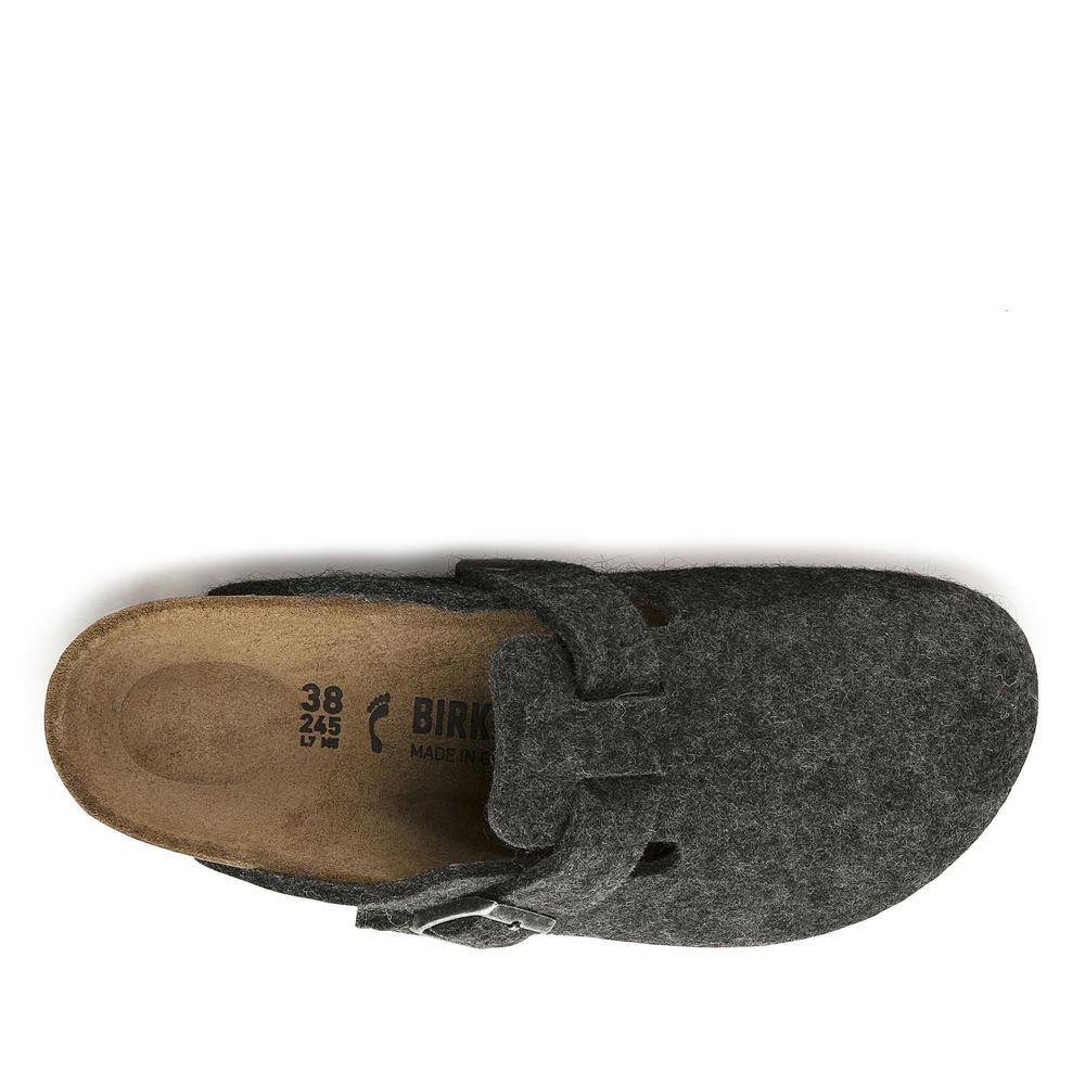 Klapky pánske Birkenstock Boston 160371 - šedý