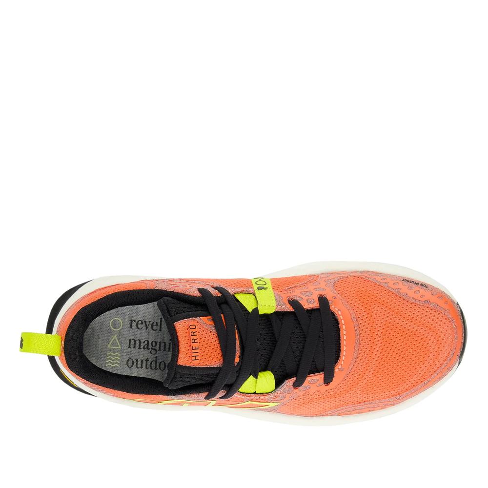 Pánske topánky New Balance Fresh Foam Hierro v8 WTHIERR8 - pomarančové