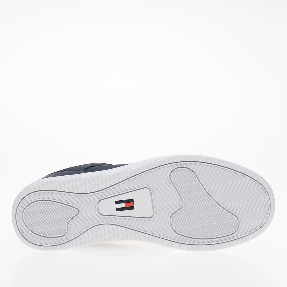 Topánky Tommy Jeans Retro Basket EM0EM00955-C87 - modré