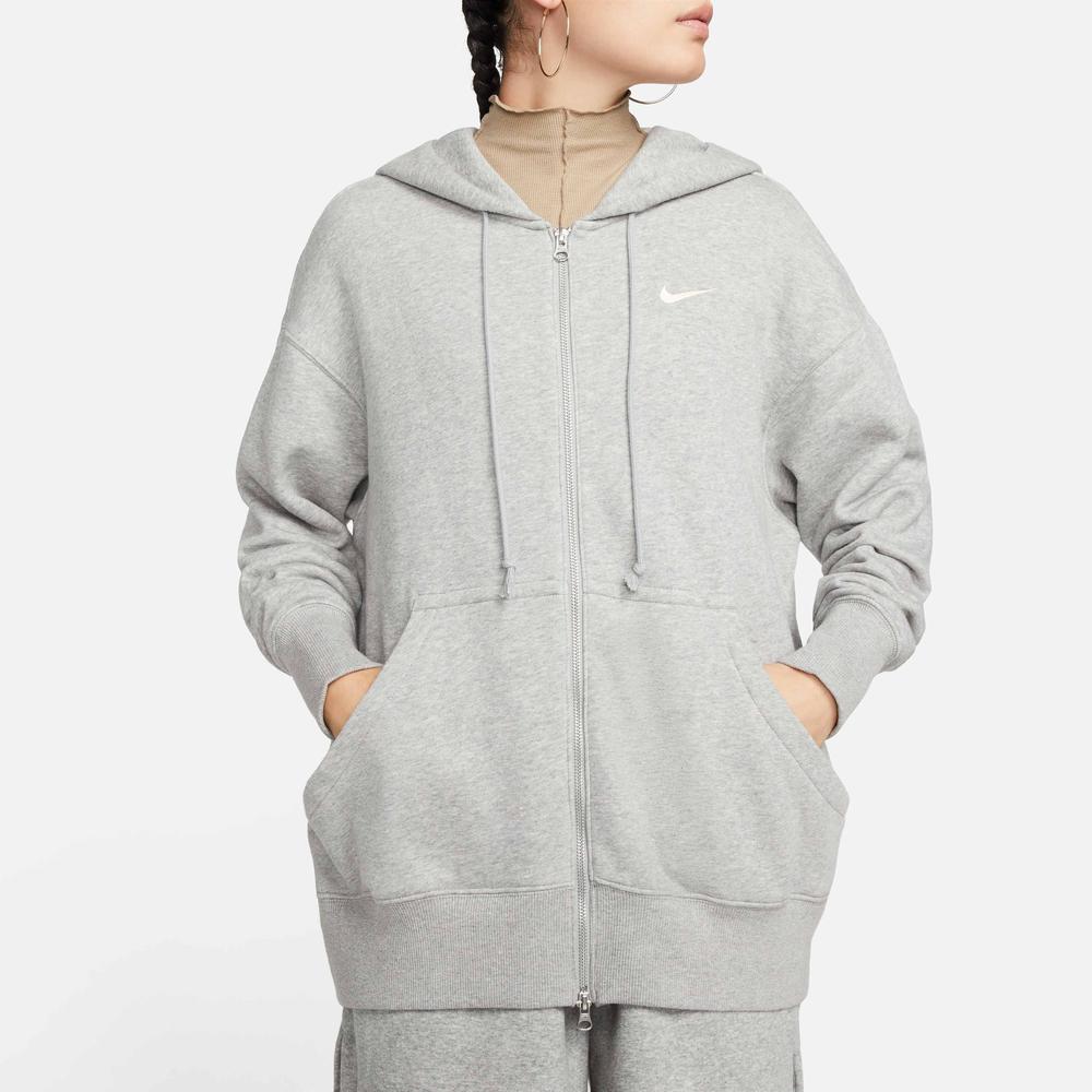 Dámská blúza Nike Sportswear Phoenix Fleece DQ5758-063 - šedý