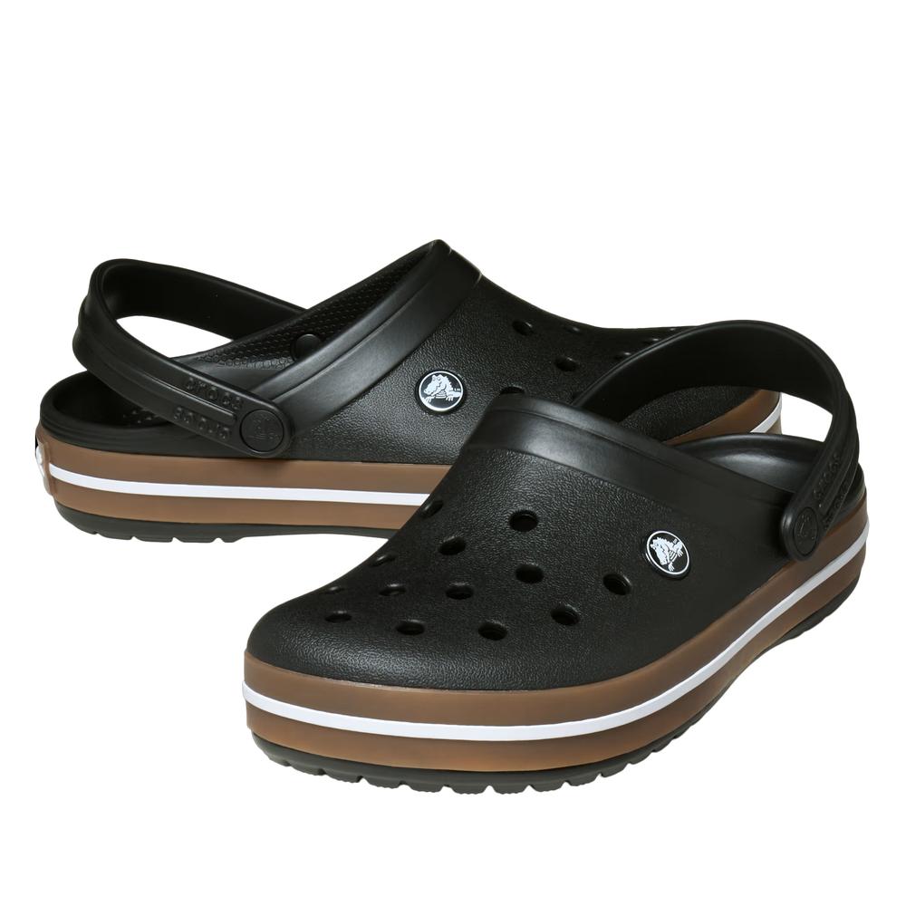 Klapky pánske Crocs Crocband Gum Clog 212756-001 - čierne