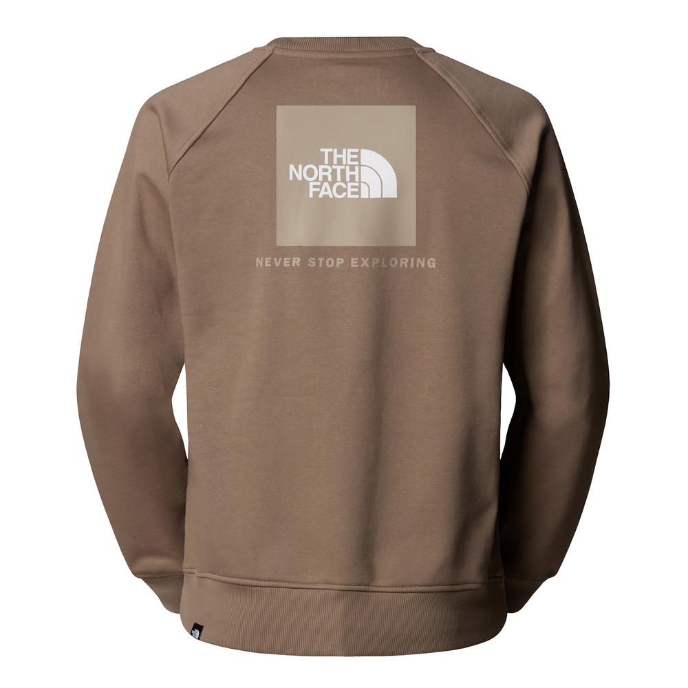 Blúza The North Face Raglan Box NS Crew 0A89FAE1Q1 - hnedé