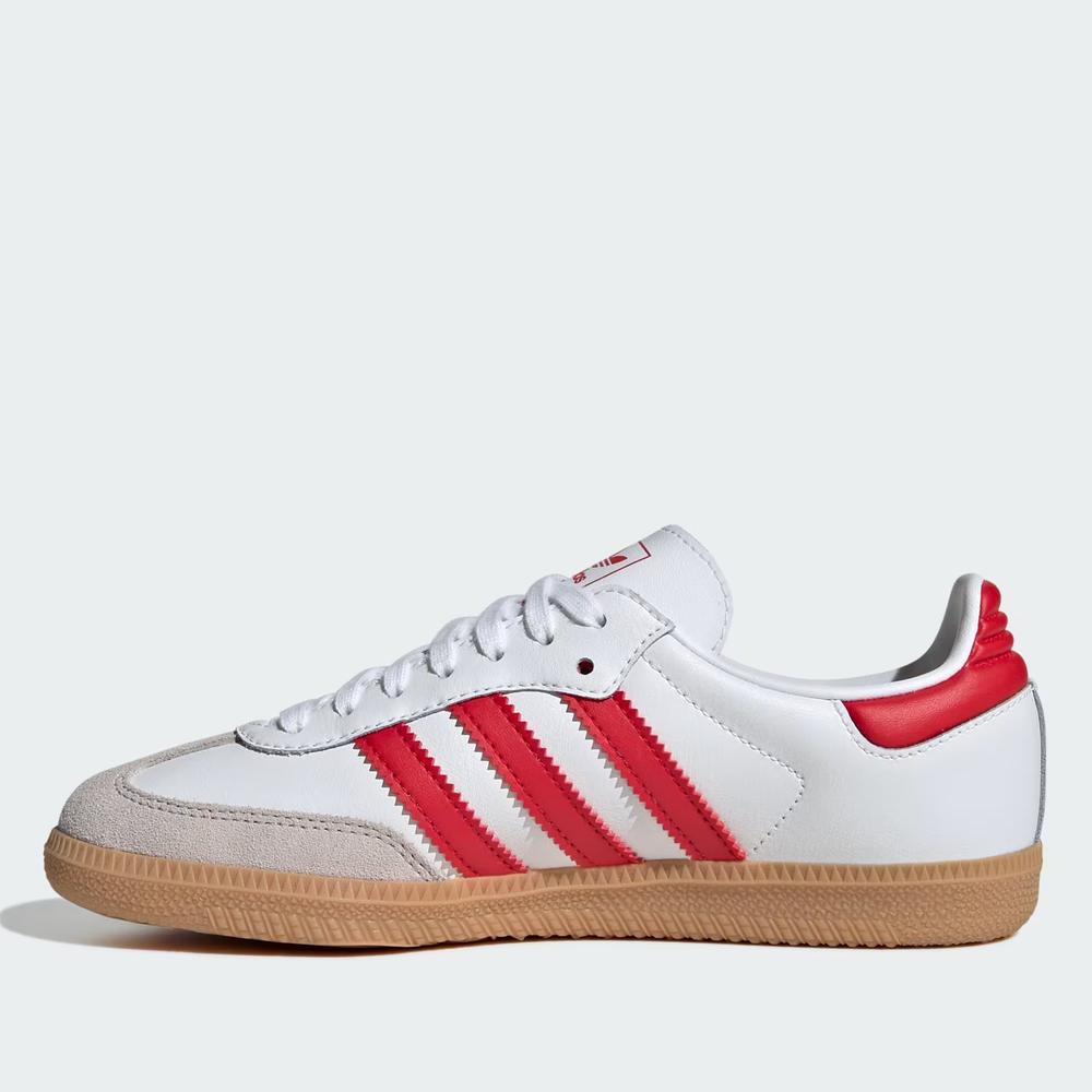 Detské topánky adidas Originals Samba OG J JQ2833 - biele