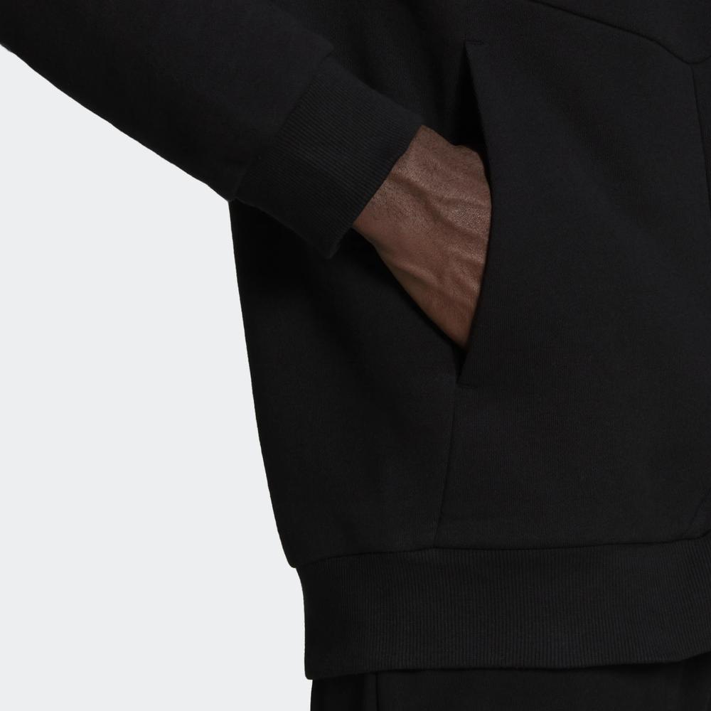 Blúza adidas Essentials 4 Gameday Full-Zip Hoodie HE1811 - čierne