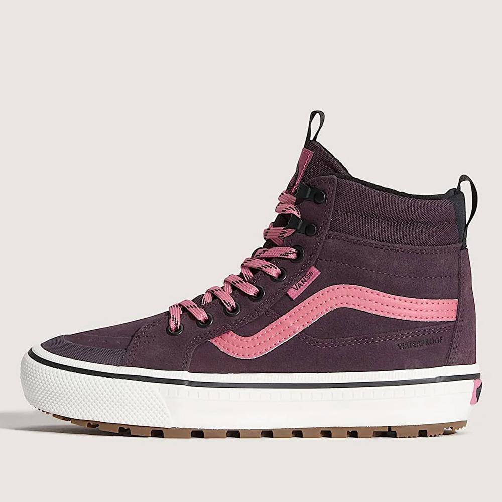Dámske topánky Vans SK8-Hi Waterproof VN000DAQ02Y1 - fialové