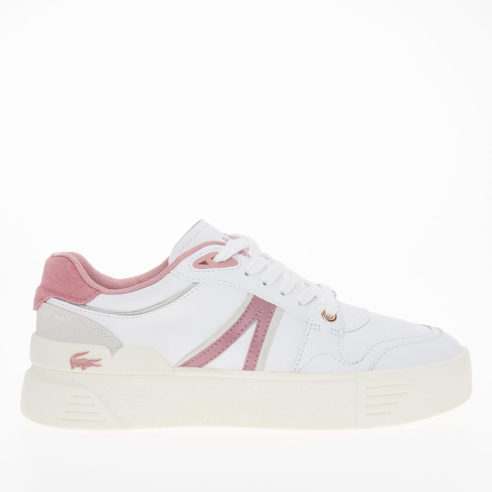 Topánky Lacoste L002 EVO 124 1 SFA 747SFA0050-1Y9 - biele