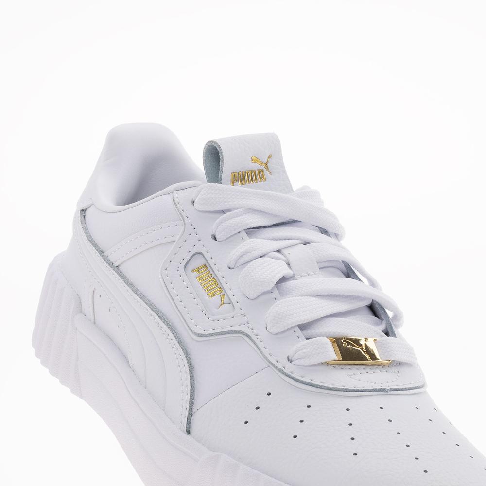 Dámske topánky Puma Carina 3.0 Luxe 40072401 - biele