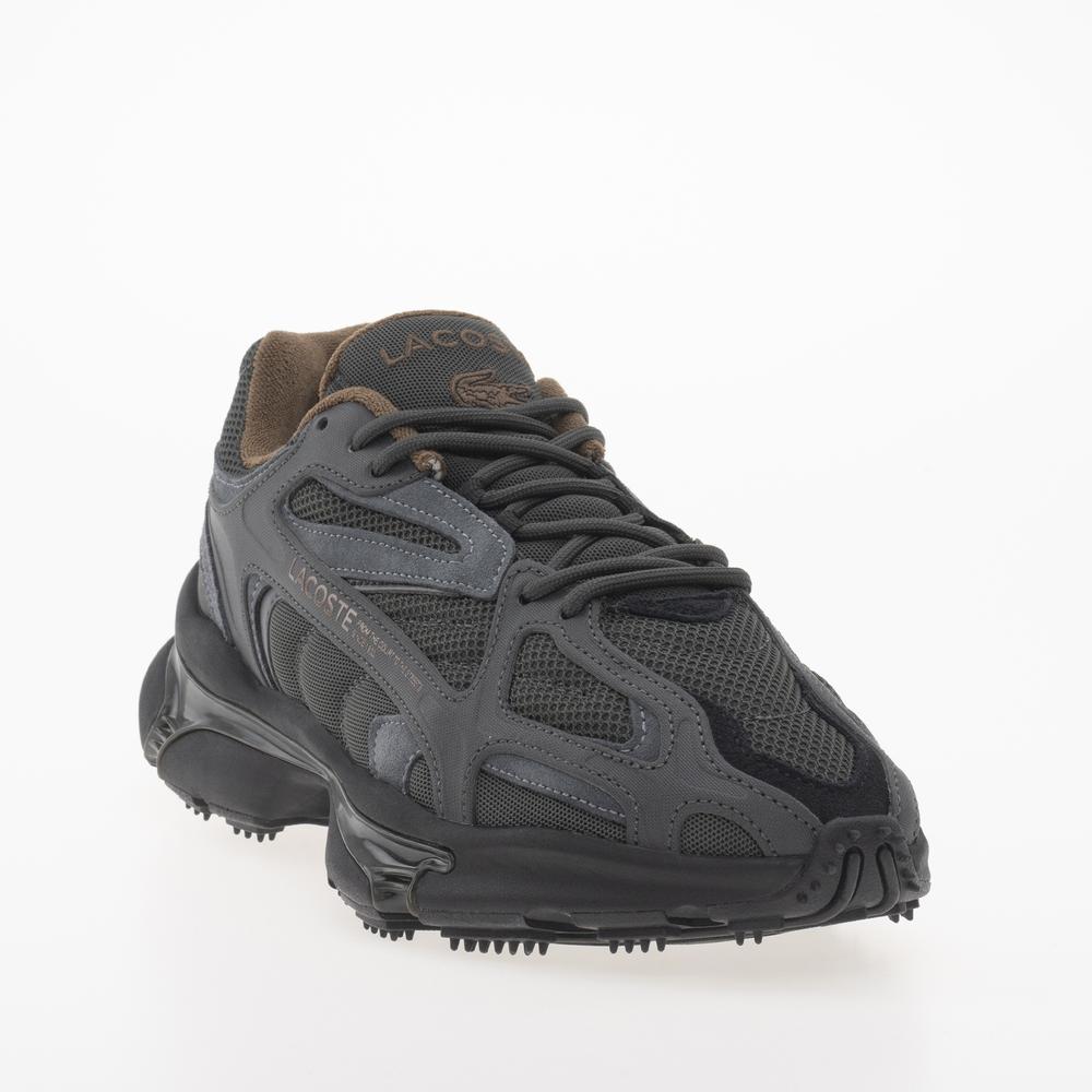 Topánky Lacoste Athleisure  L003 2K24 Erkek Siyah 748SMA0060-12X - šedý