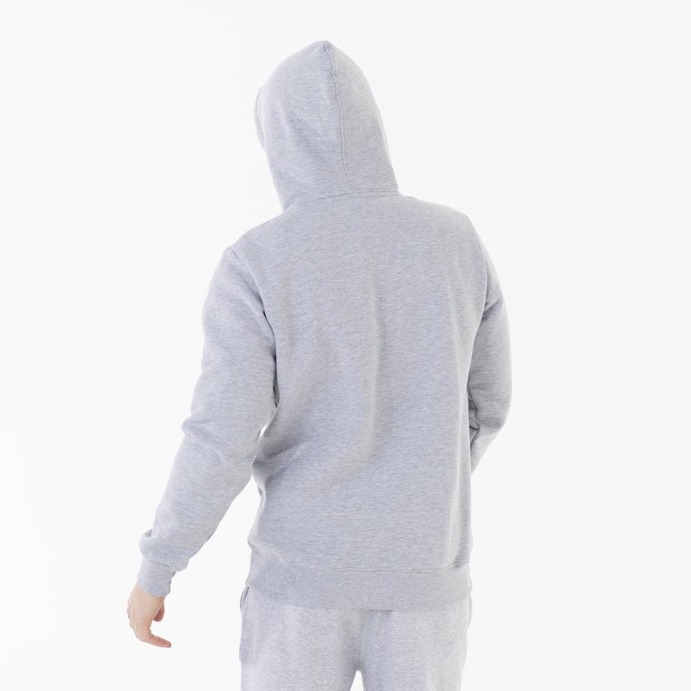 Blúza Prosto Klasyk Hoodie Waver KL222MSWE2102 - šedý