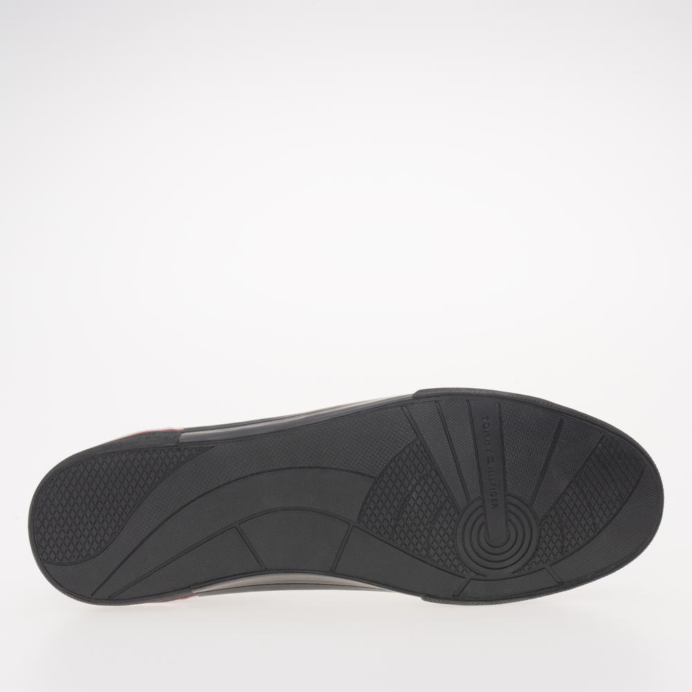 Topánky Tommy Hilfiger Corporate Vulc Canvas FM0FM04954-BDS - čierne