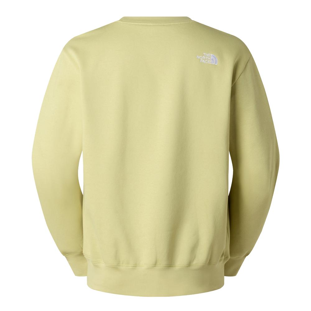 Mužský blúza The North Face Essential Relaxed Crew 0A89ETG731 - žltá