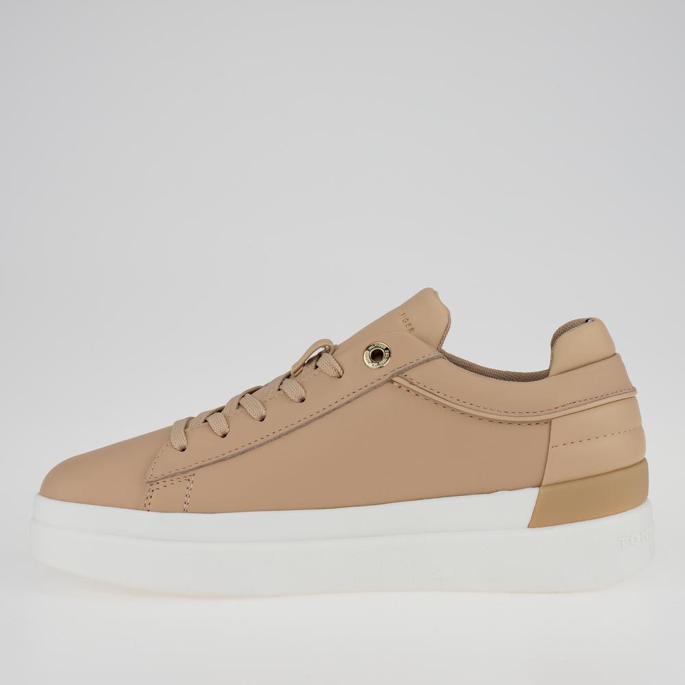 Topánky Tommy Hilfiger Elevated Sneakers FW0FW06511-TRY - bezowy