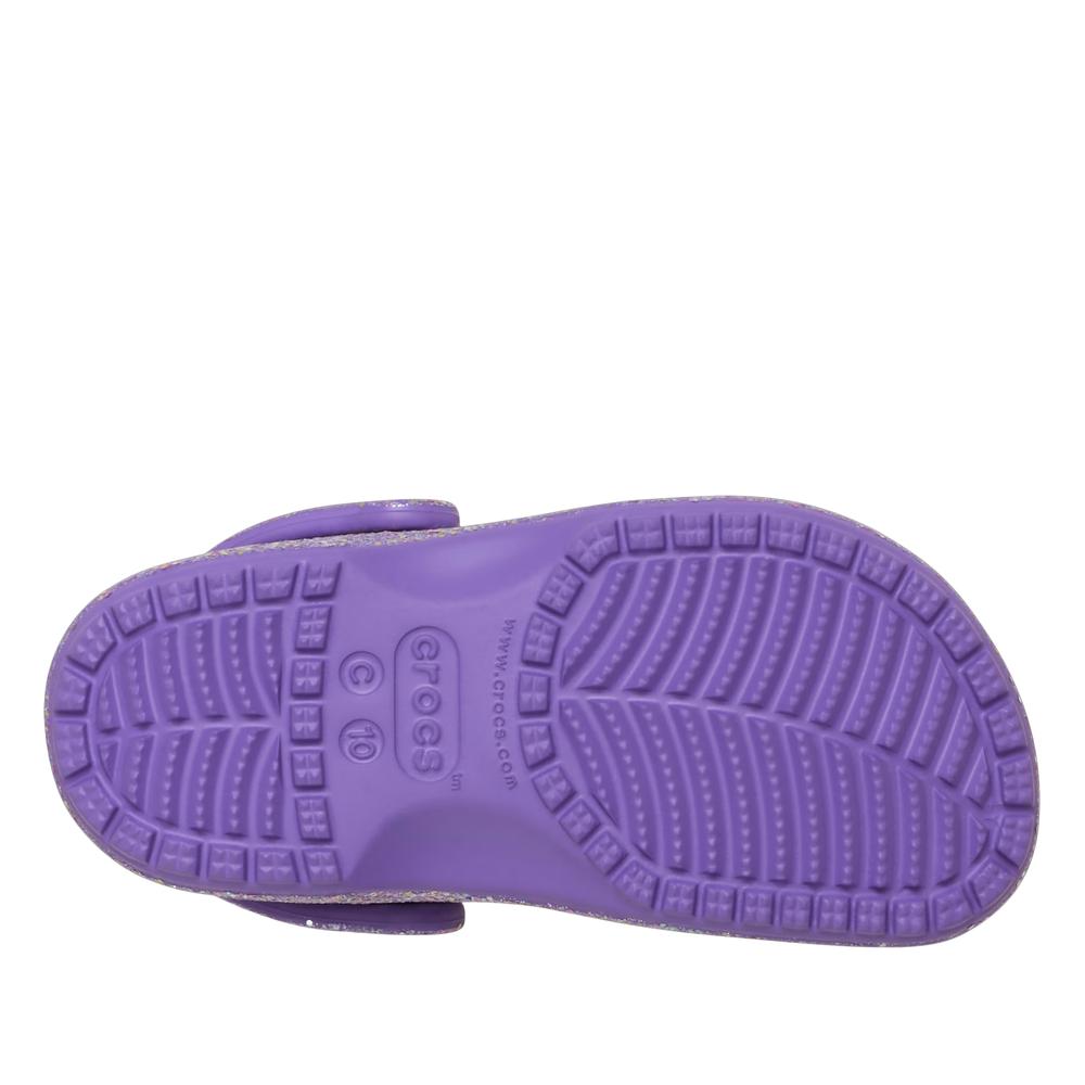 Klapky Crocs Classic Fantasy Glitter Clog 212562-510 - fialové