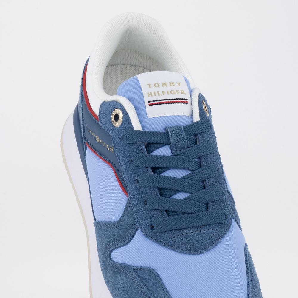 Topánky Tommy Hilfiger Elevated Feminine Runner FW0FW06949-DBX - modré