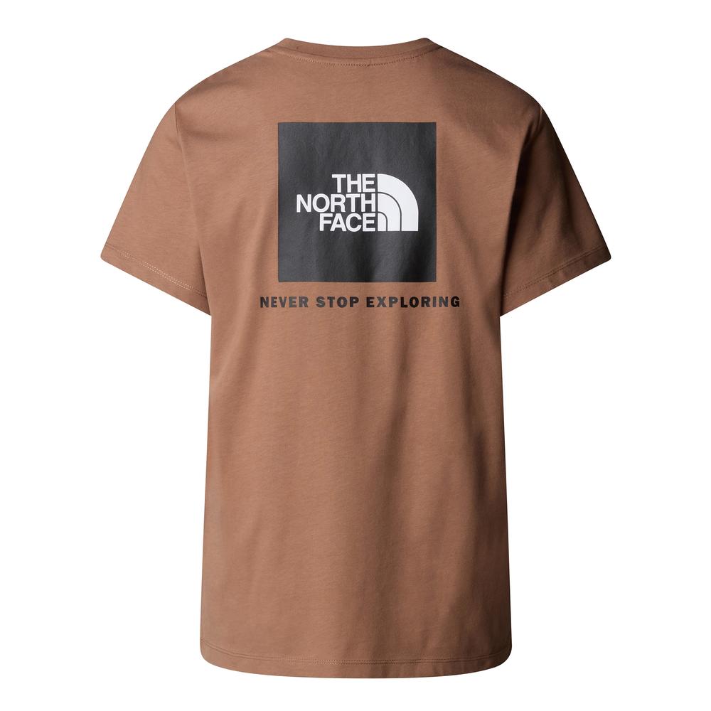 Tričko The North Face Redbox 0A87NK6E11 - hnedé