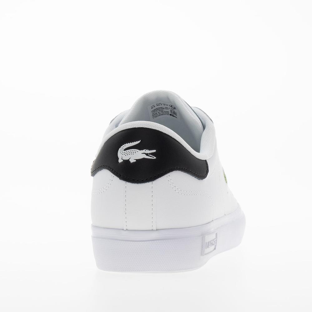 Topánky Lacoste Powercourt  125 2 SMA 749SMA0081-147 - biele
