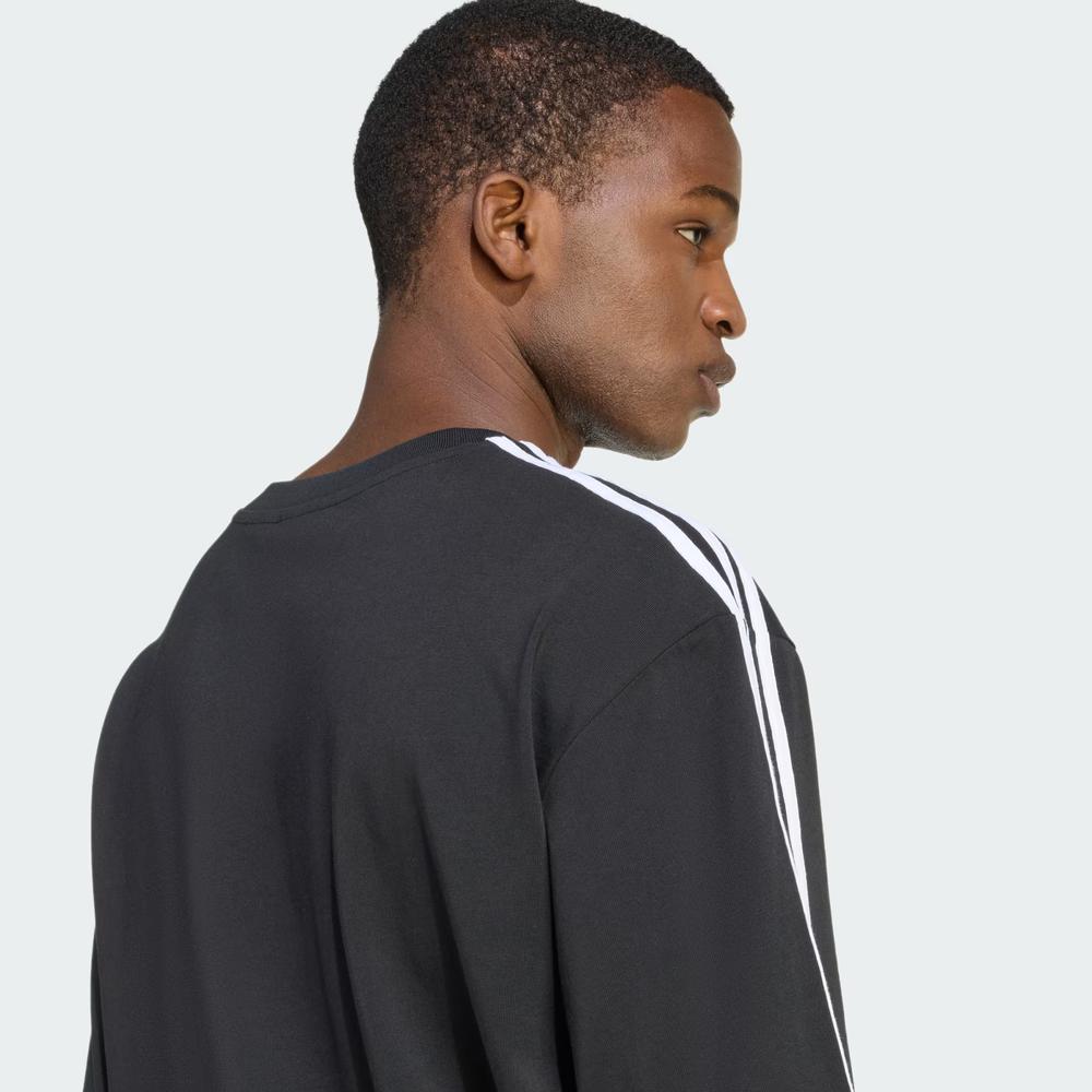 Pánske tričko adidas Originals Adicolor 3-Stripes Oversize KD4095 - čierne