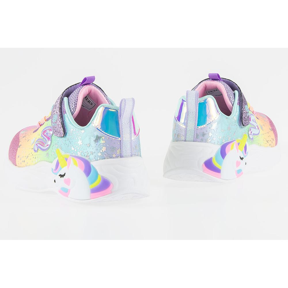 Topánky Skechers S Lights Unicorn Dreams 302311LPRMT - viacfarebné