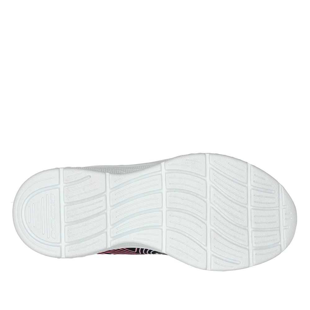 Detské topánky Skechers Microspec Plus Swirl Sweet 303535LBKMT - čierne