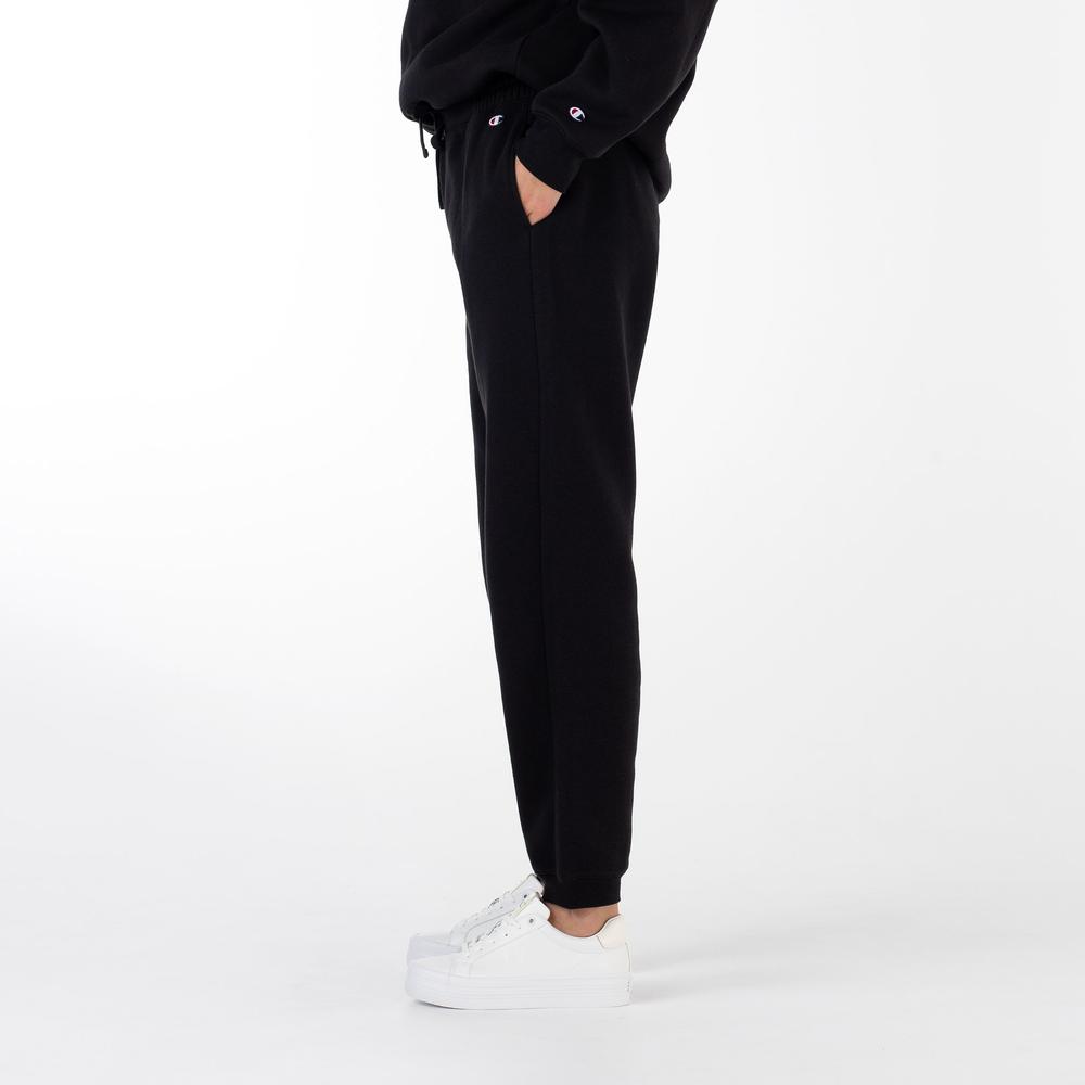 Nohavice Champion C Logo Ribbed Cuff Joggers 116611-KK001 - čierne