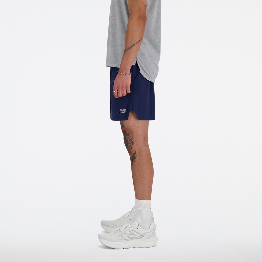 Pánske šortky New Balance MS41283NNY - tmavomodré